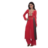 Jaune Bridal Red Designer Kurti Suit