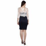 Jaune Lace Affair Bodycon Dress