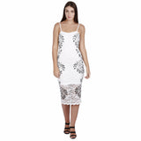 Jaune The Assyrian Princess White Strap Dress