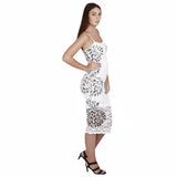 Jaune The Assyrian Princess White Strap Dress