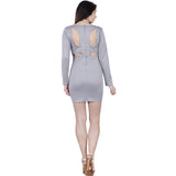 Jaune Classic Grey Melange Dress