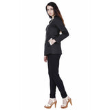 Jaune Dual Tone Detachable Hoodie Hustler Jacket - Black and Cookie Cream