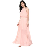Jaune Summer Alexendria Bannett Collection -  Boho Beige Maxi Dress