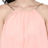 Jaune Summer Alexendria Bannett Collection -  Boho Beige Maxi Dress