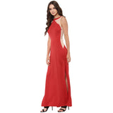 JAUNE DARE BACK JENNIFER LOPEZ GOWN - Red