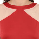 JAUNE DARE BACK JENNIFER LOPEZ GOWN - Red