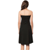 Jaune Black Tube Skater Dress