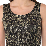 Jaune Golden Black Mini Dress